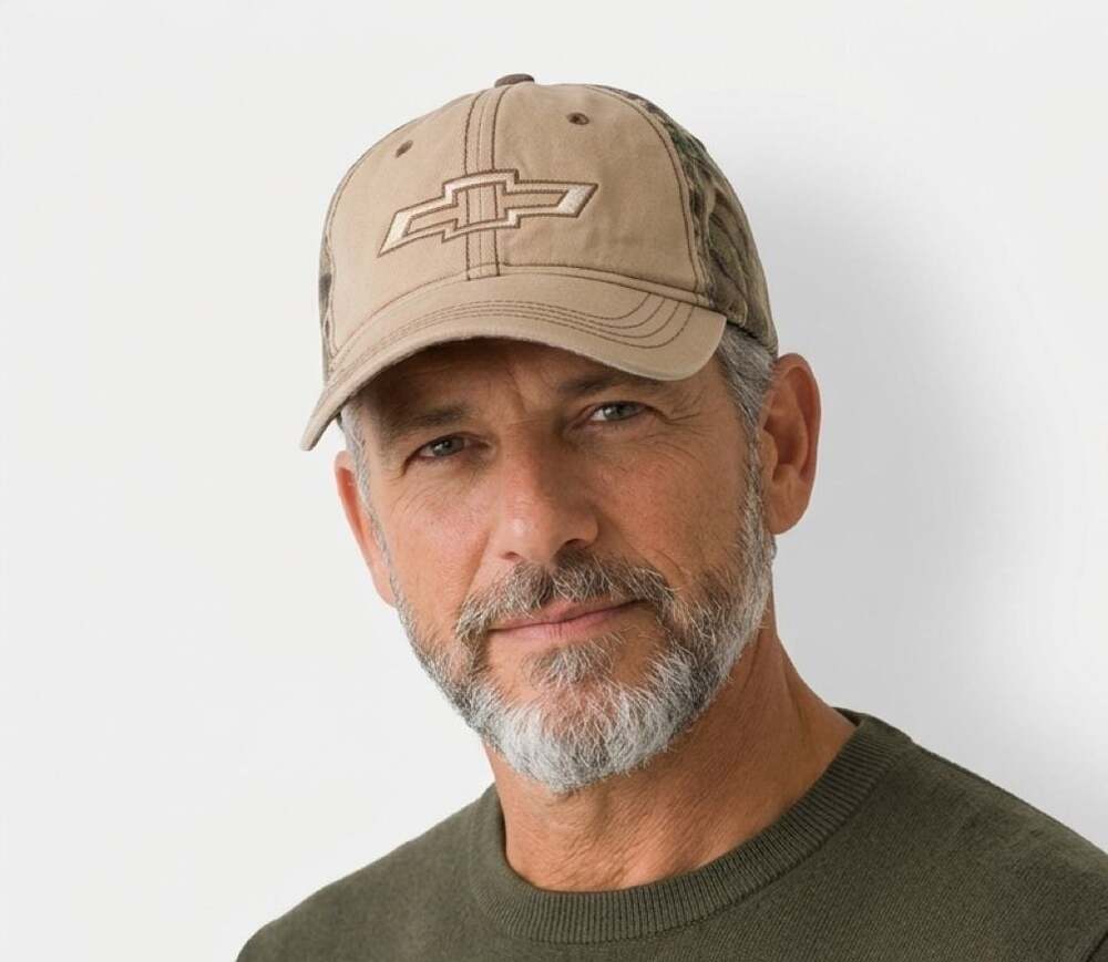 T3 Headwear Chevrolet Bowtie Logo Camouflage Adjustable Baseball Cap